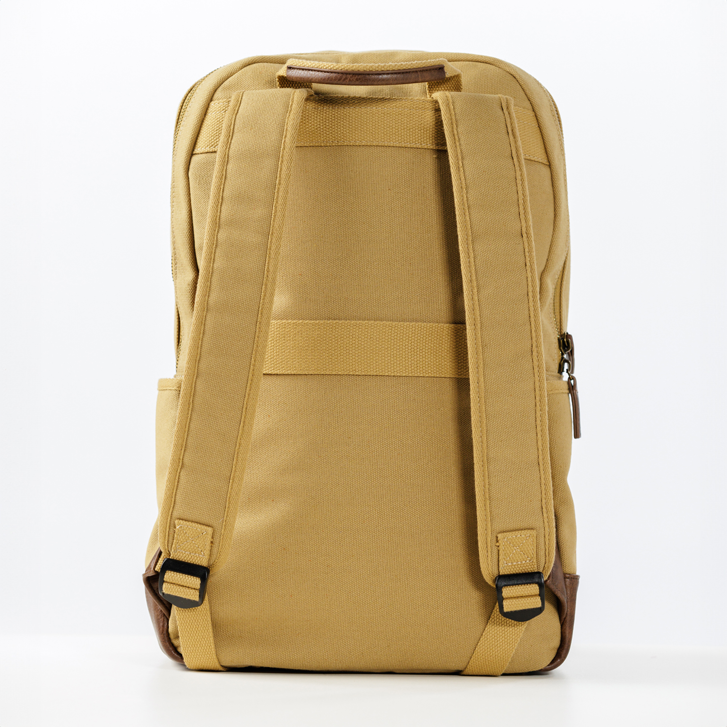Recycled cotton canvas Backpack 8