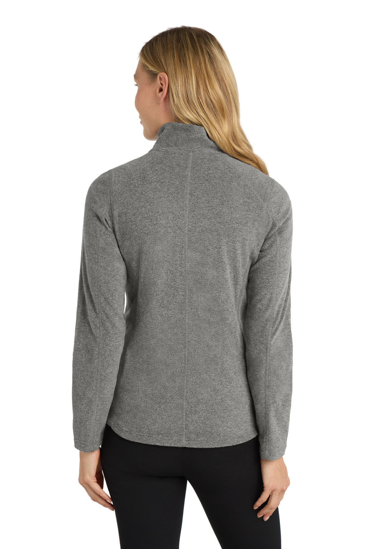 Port Authority Women's Heather Microfleece Full-Zip Jacket. L235 9