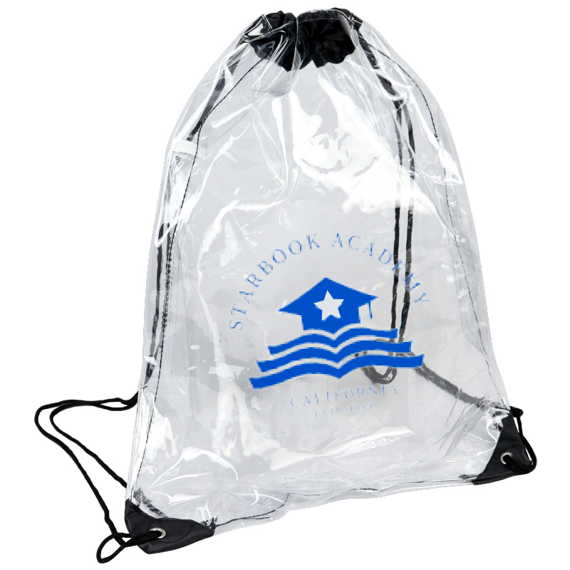 Eco Friendly Clear Drawstring Bag 2