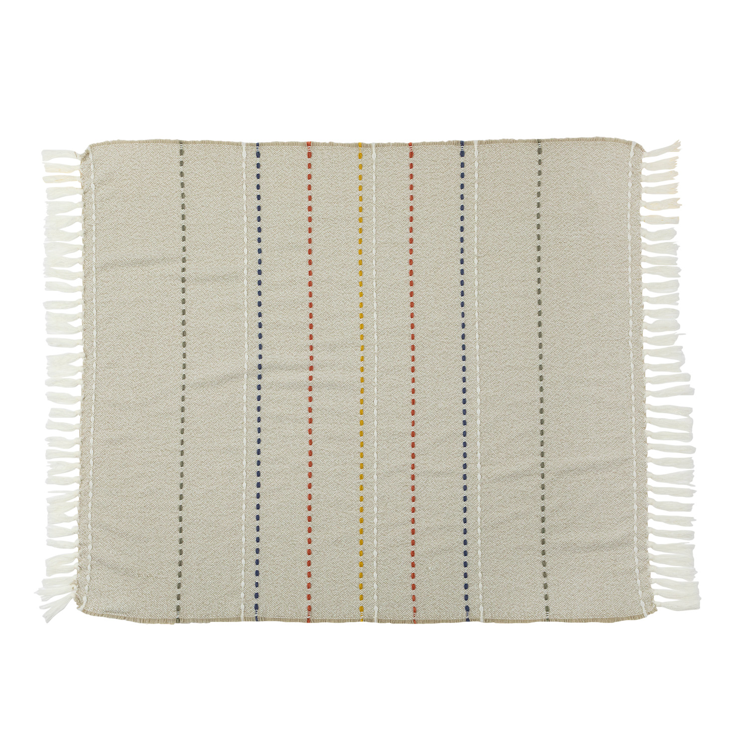 50X60 Sedona Stripe Blanket  with fringes 4