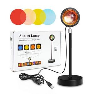 USB Charging Sunset Projection Lamp 7