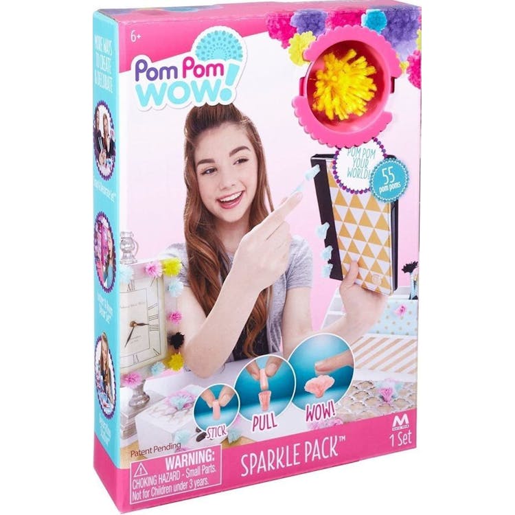 Pom Poms Wow Sparkle Kit - Assorted Colors 1