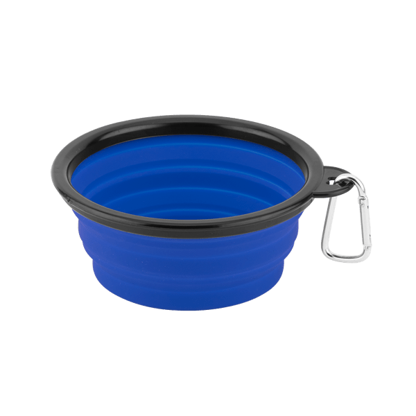 Collapsible Silicone Pet Bowl w/Carabiner 50