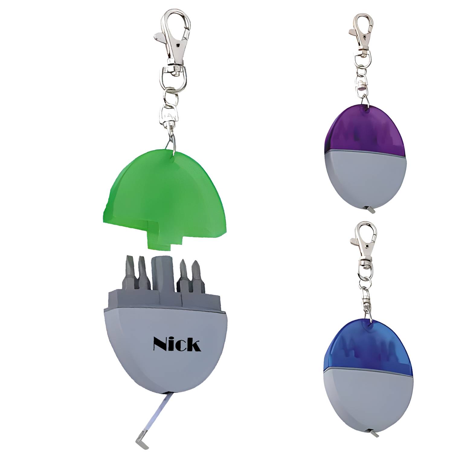 Mini Portable Tape Measure with Keychain 2