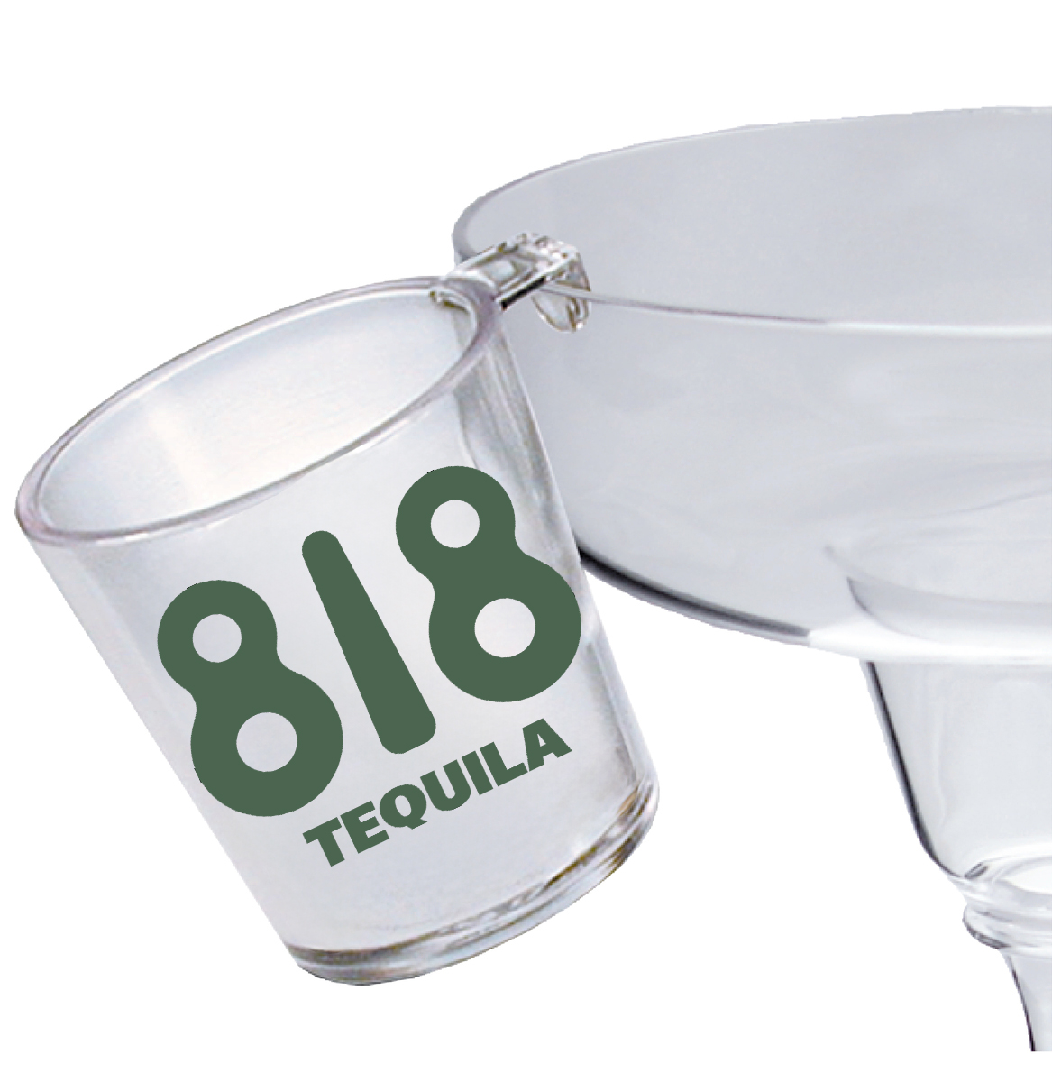 2 oz Acrylic Hanging Shot