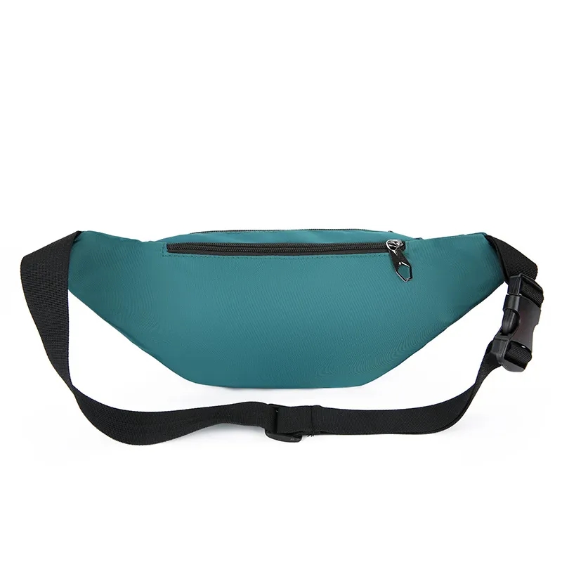 Nylon Outdoor 2 Zippered Fanny Pack 2