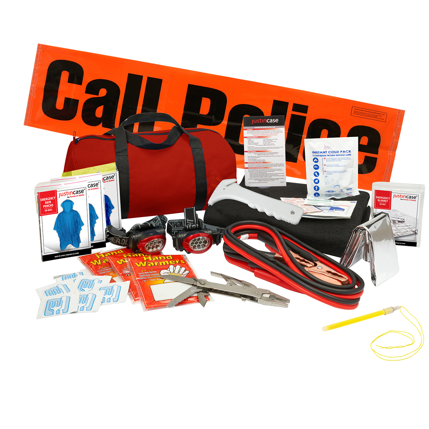 Family Travel Auto Safety Kit (17 pieces) 13