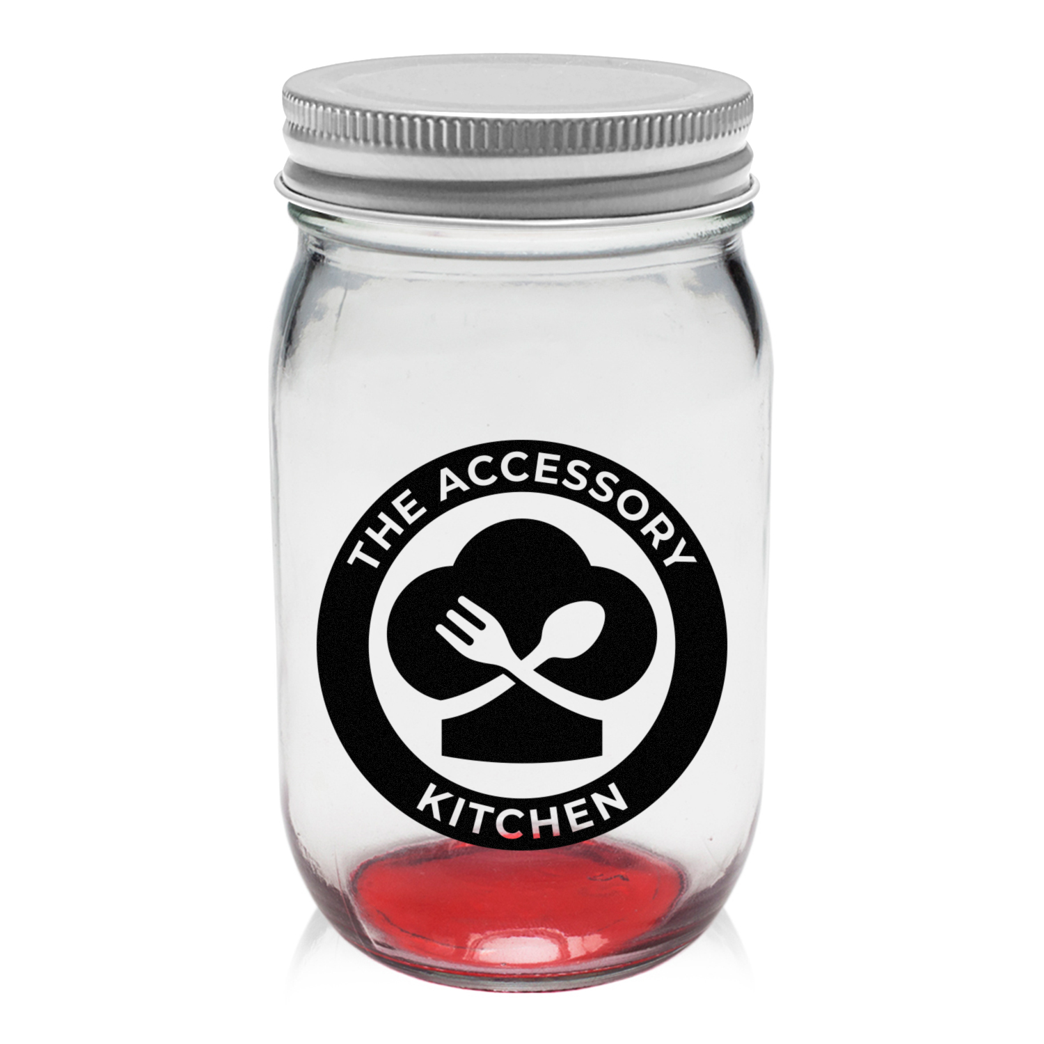 16 oz. Mason Jar Storage Container (1 Color Imprint) 6