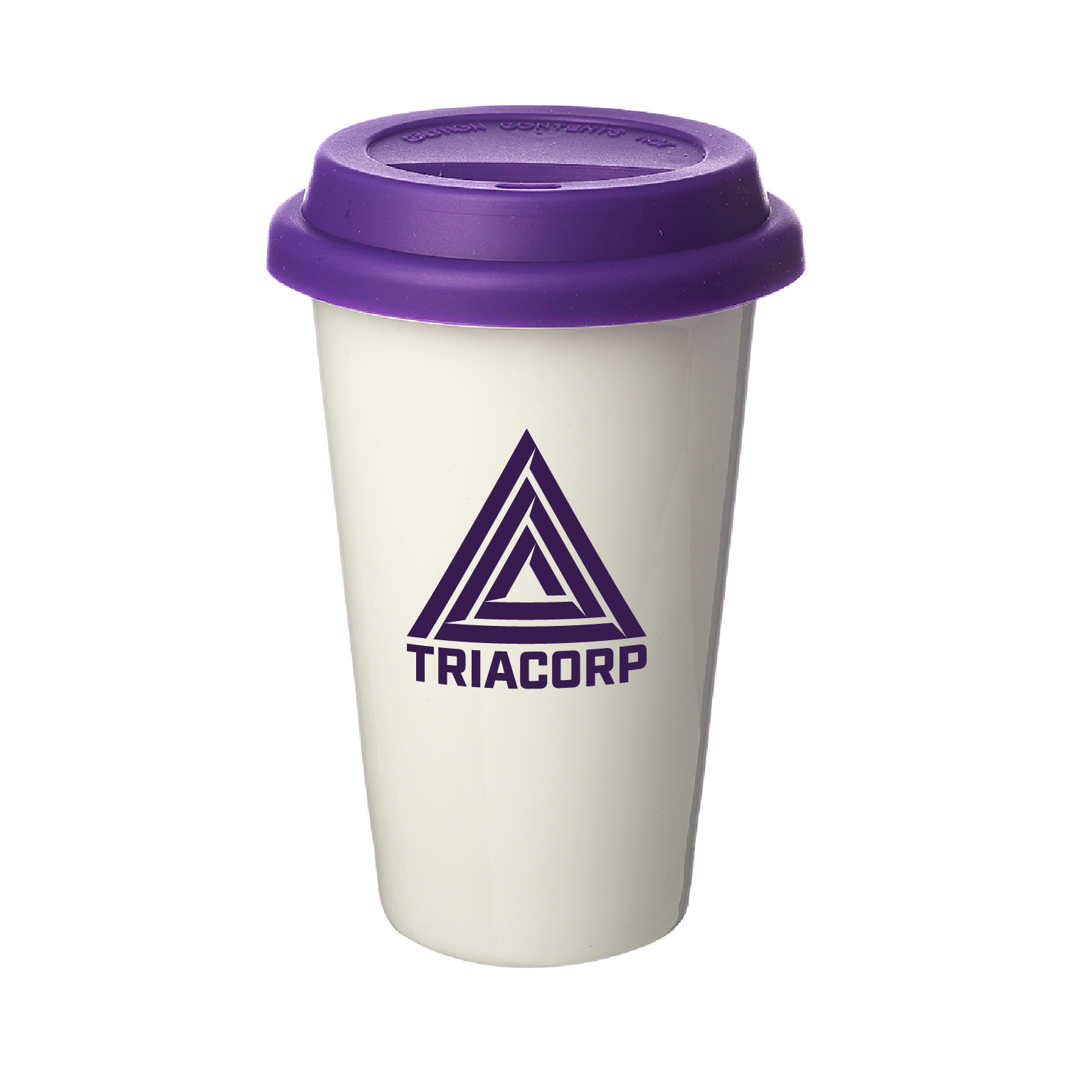 11 oz. Double Wall Ceramic Tumbler (1 Color Imprint) 4