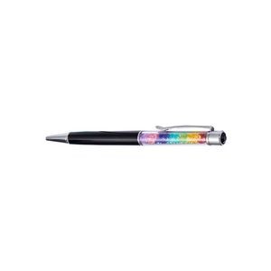 Metal Pen With Rainbow Diamonds 2