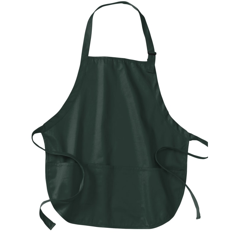 Port Authority Medium-Length Apron With Pouch Pockets. 39