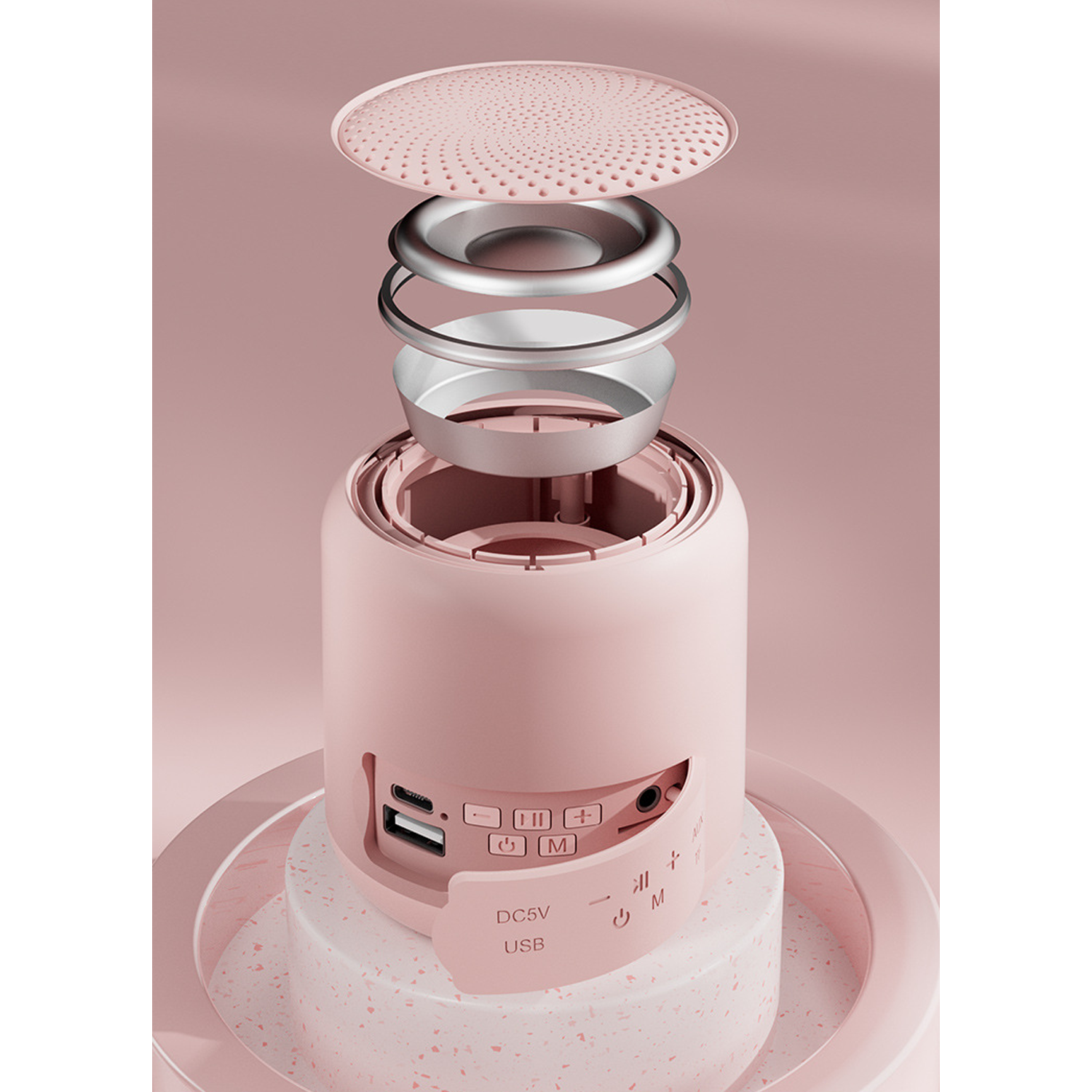 Waterproof Speaker Bluetooth Wireless Mobile Phone Mini 4