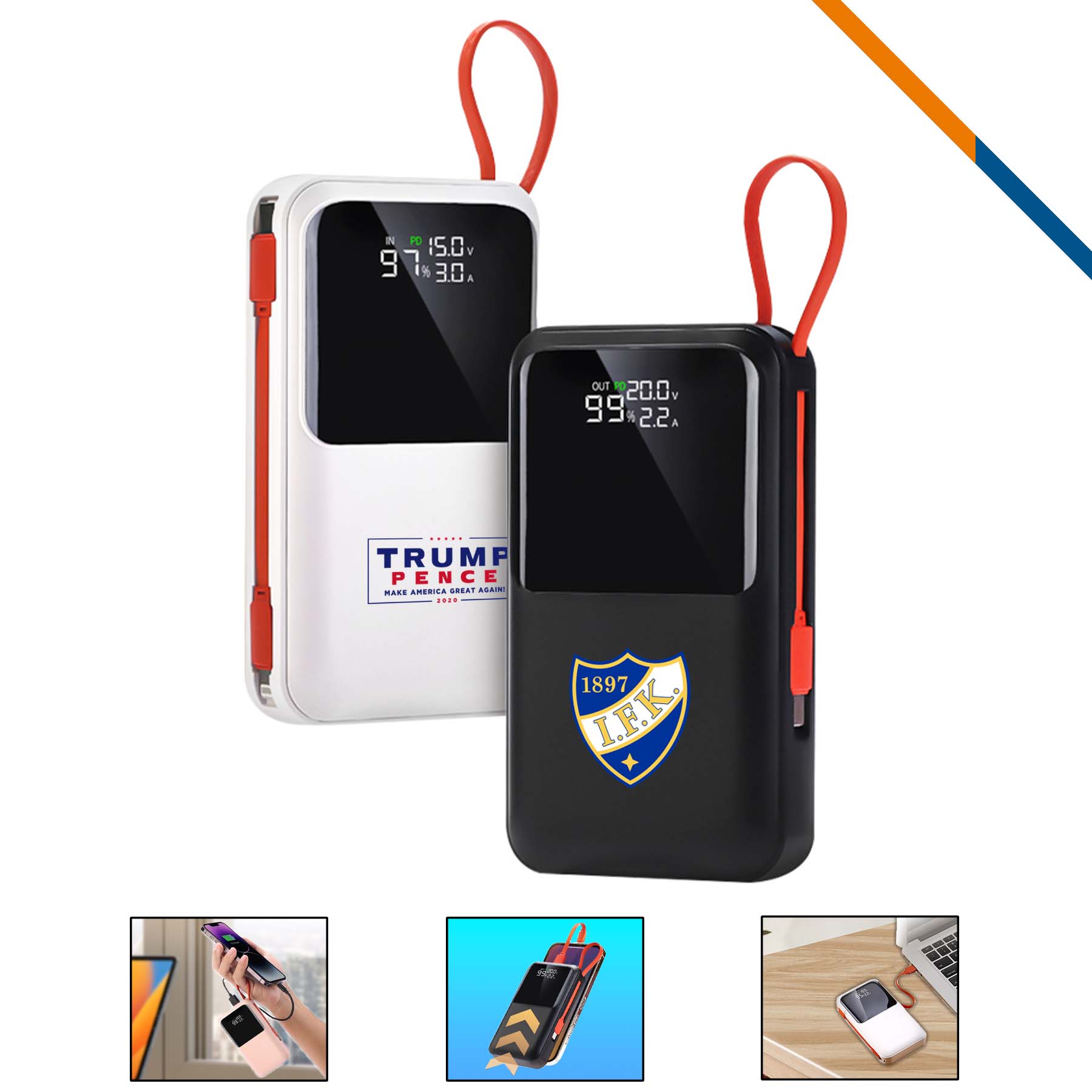 Rye Power Bank - 20000mAh 2
