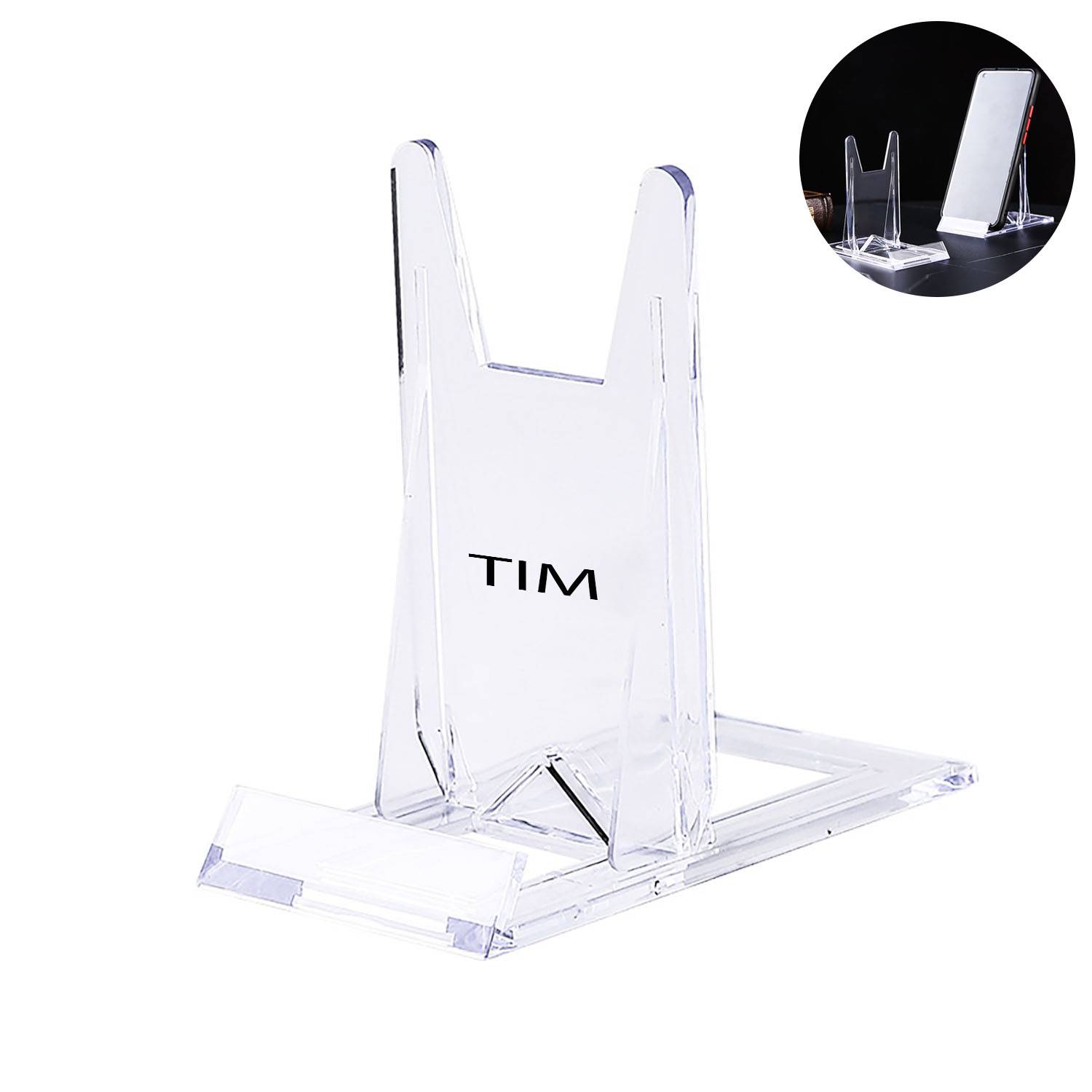 Plastic Transparent Phone Stand