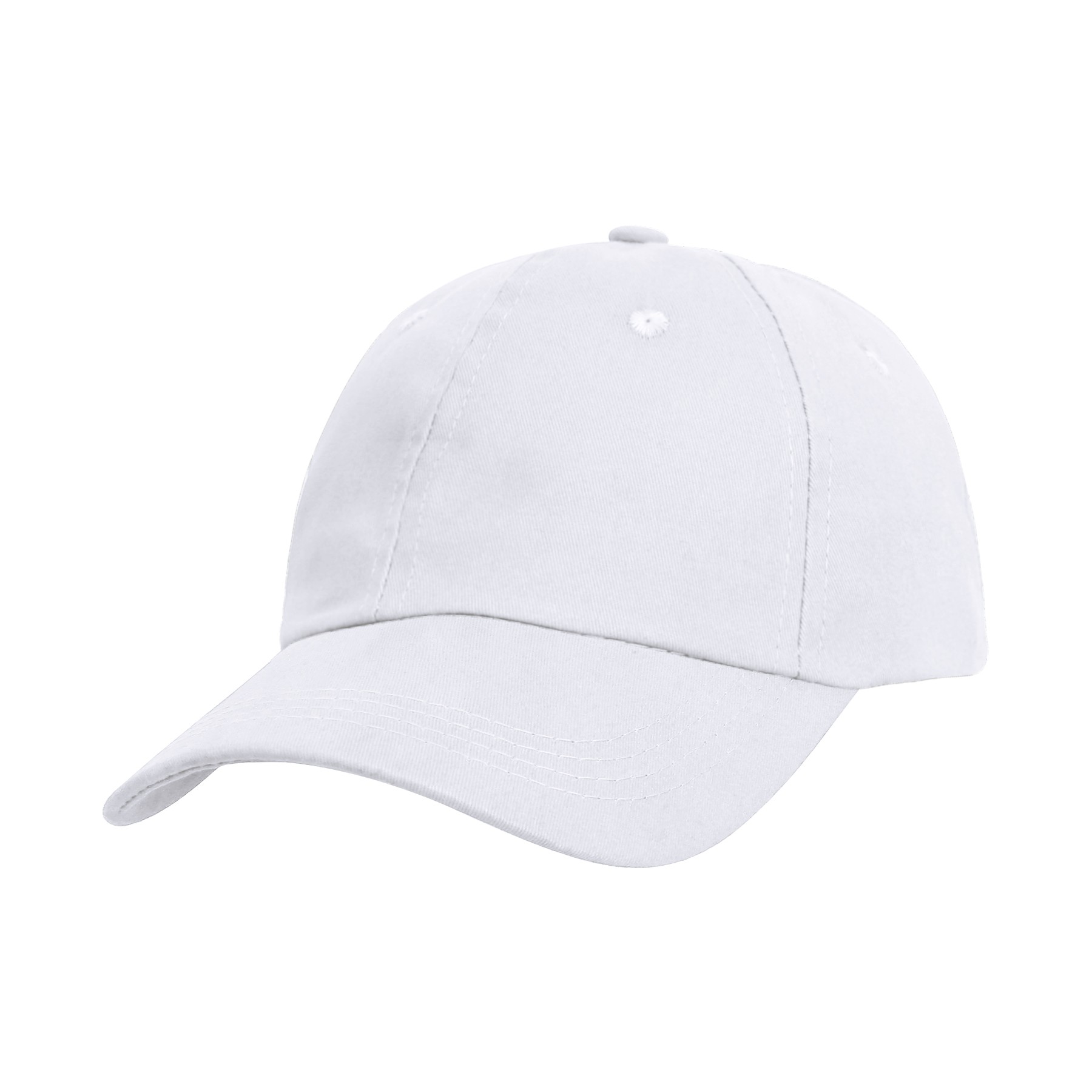6 Panel Low Profile Unstructured Cotton Twill Baseball Cap 10