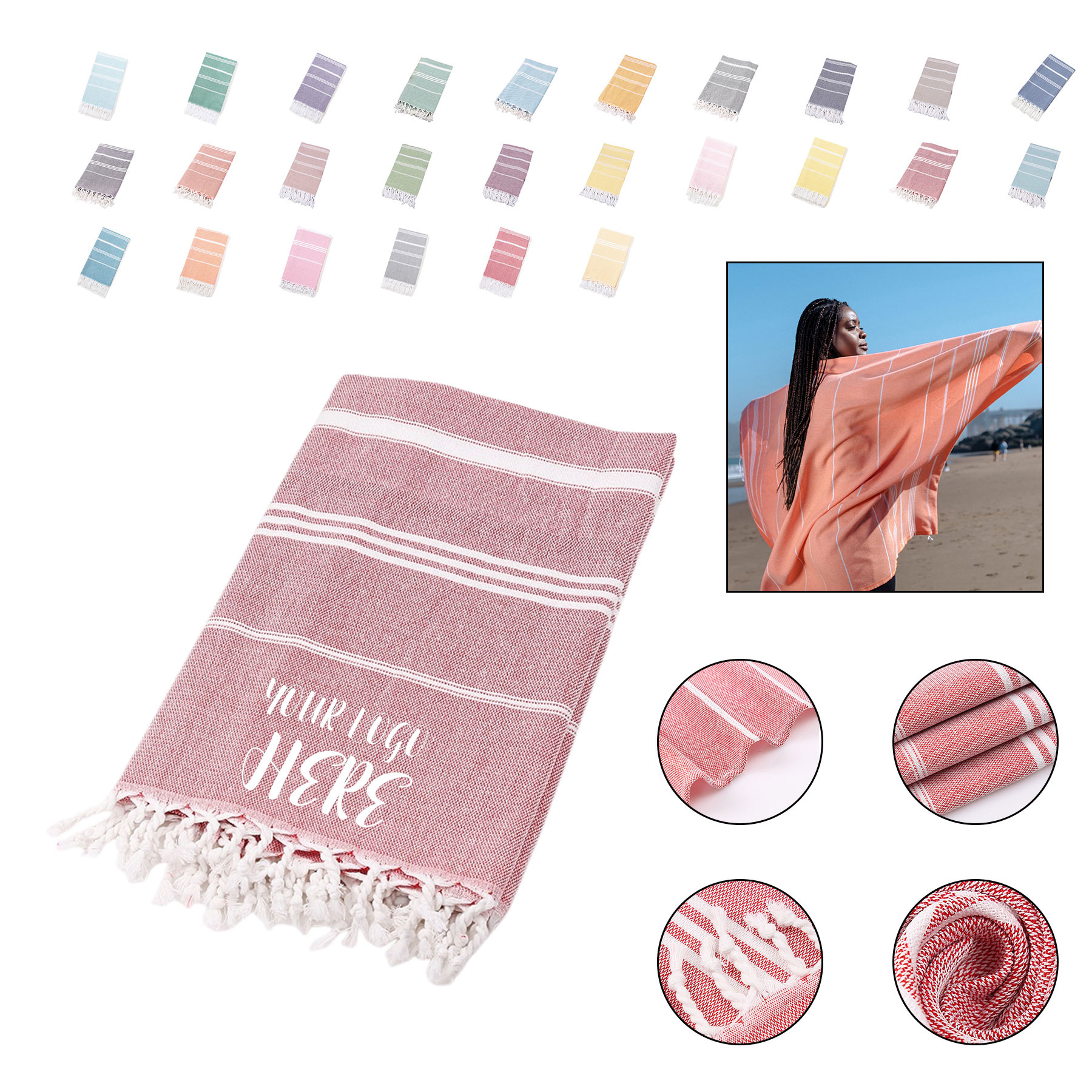 Sweat Absorption Beach Towel 2