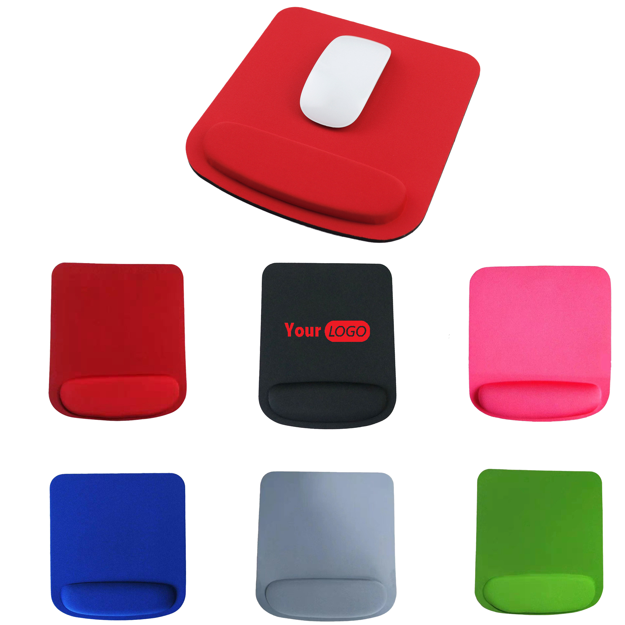 Colored Sponge Wrist Support Mouse Pad Rest 2