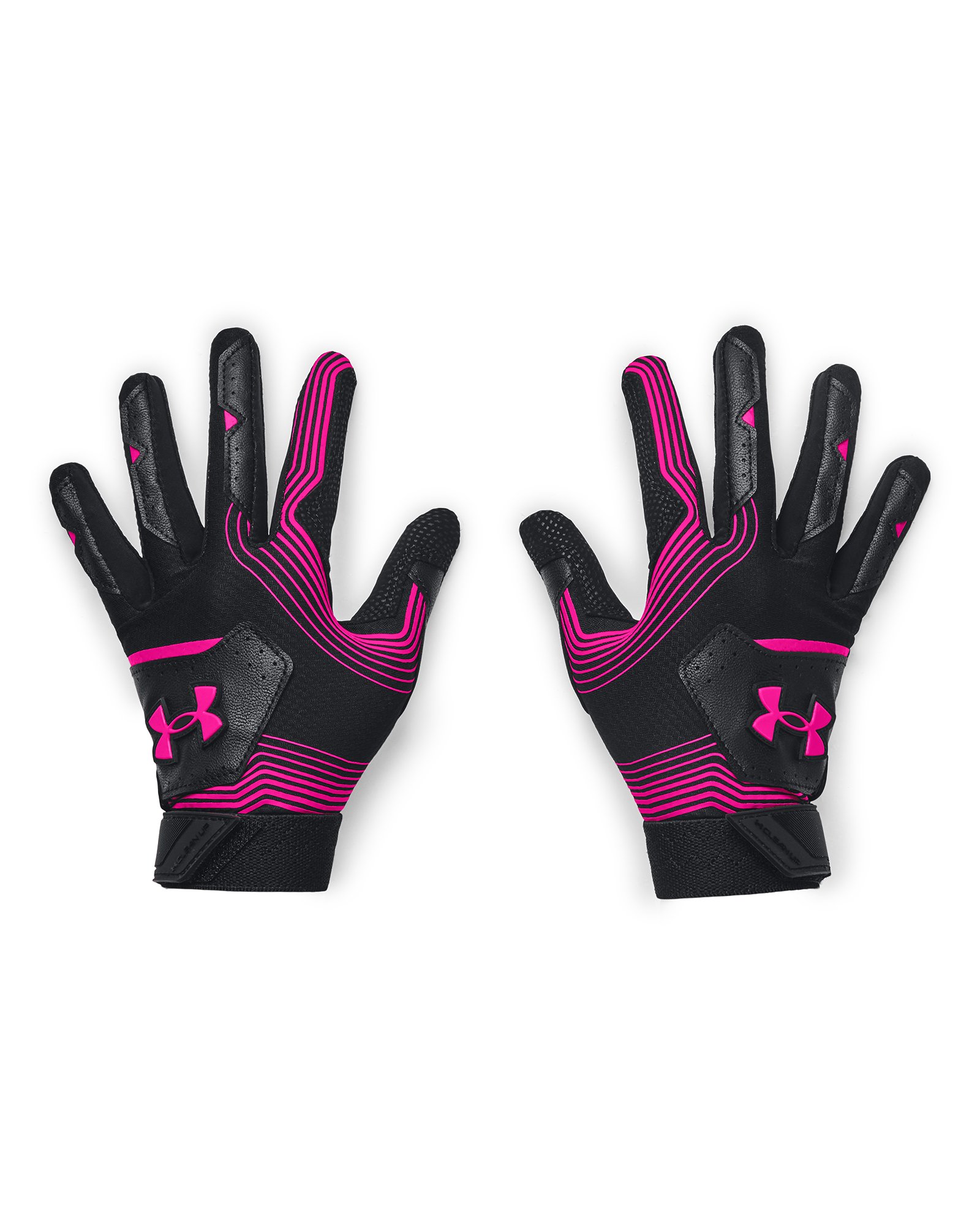 Boys' UA T-Ball Clean Up 21 Batting Gloves  4