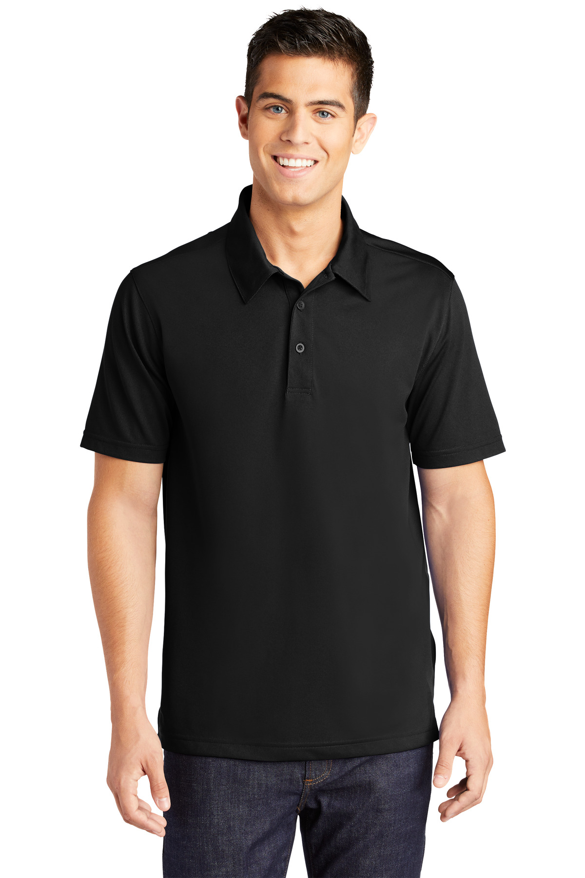 PosiCharge Active Textured Polo