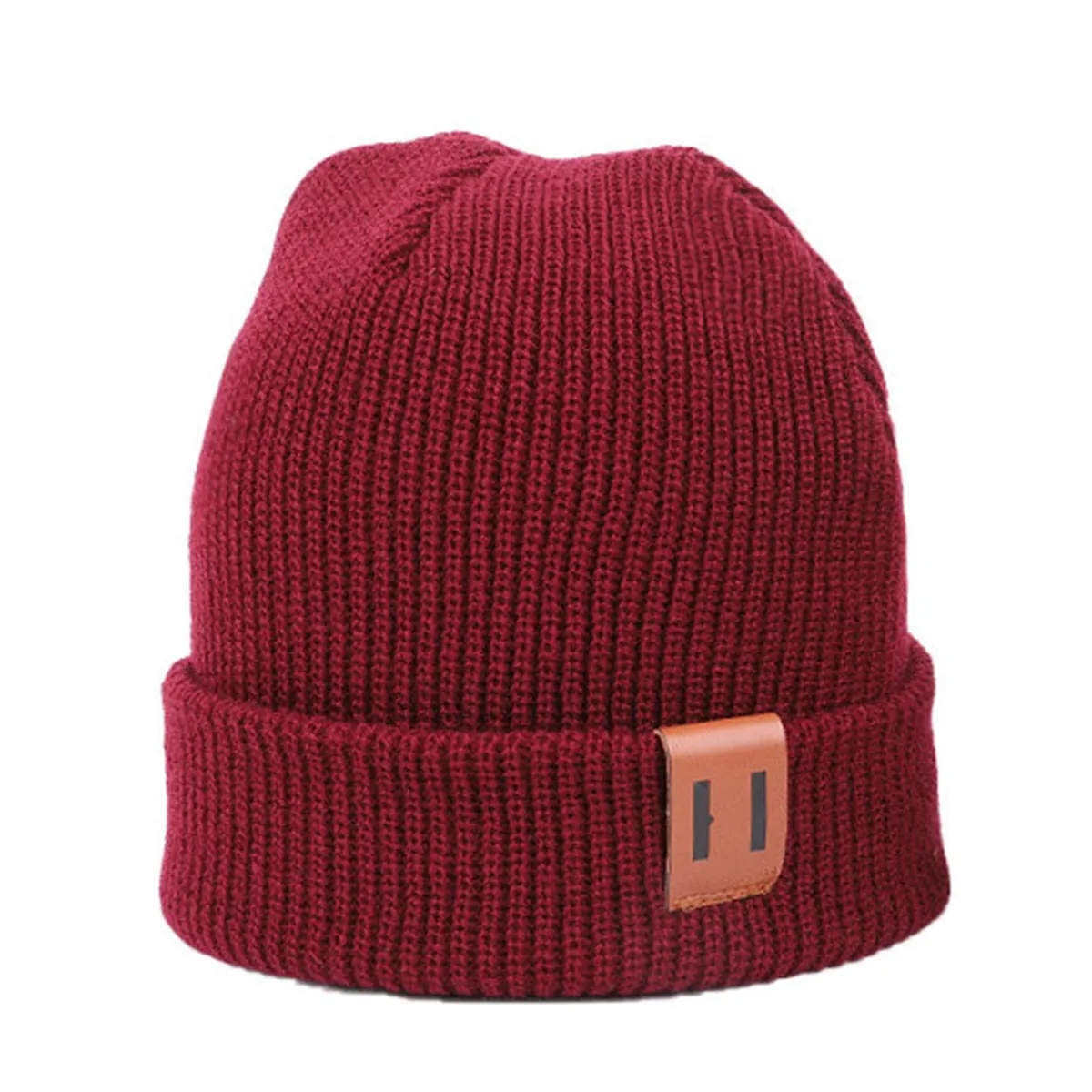 Autumn And Winter Warm Knitted All Match Beanie Cap 3