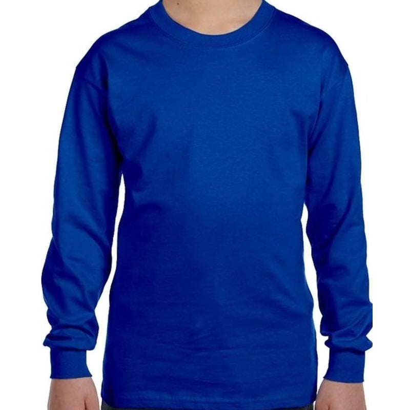Gildan Heavy Cotton™ Youth 5.3 Oz. Long-Sleeve T-Shirt 11