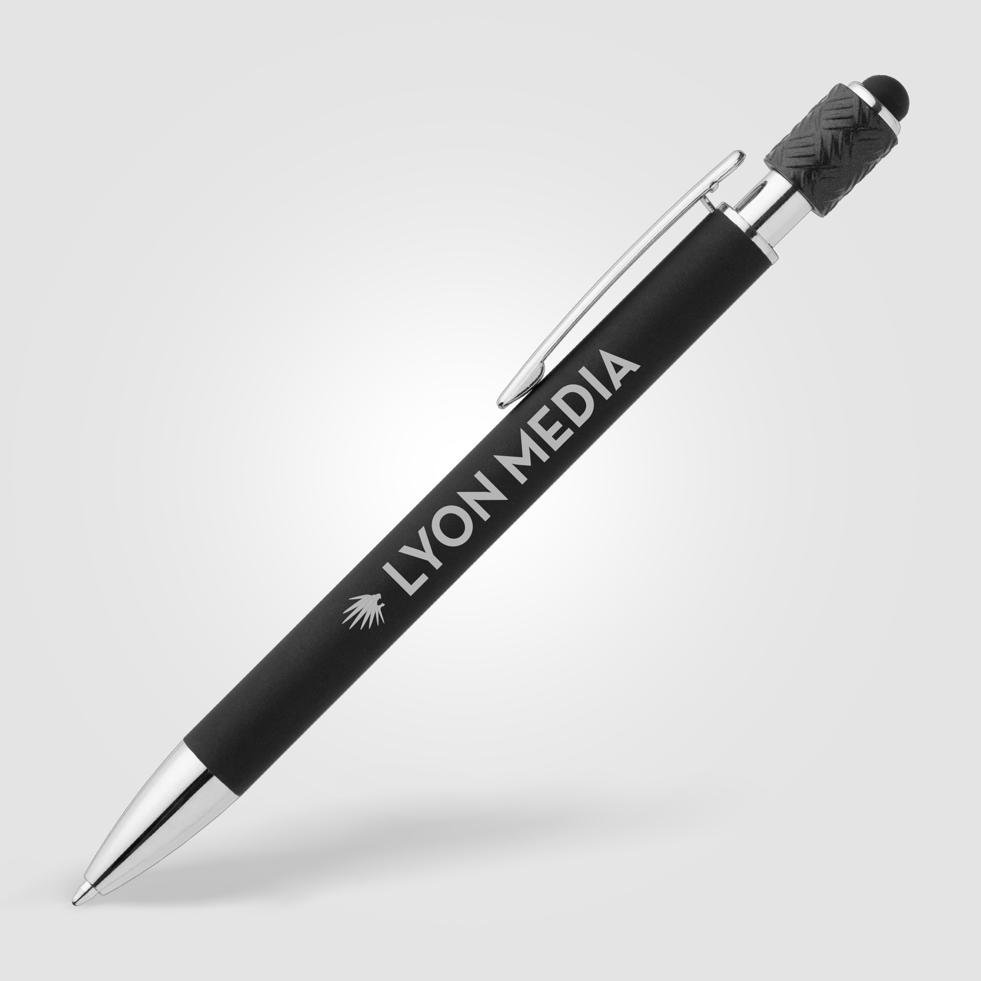 Wave Aluminum Spinner Stylus Pen 22