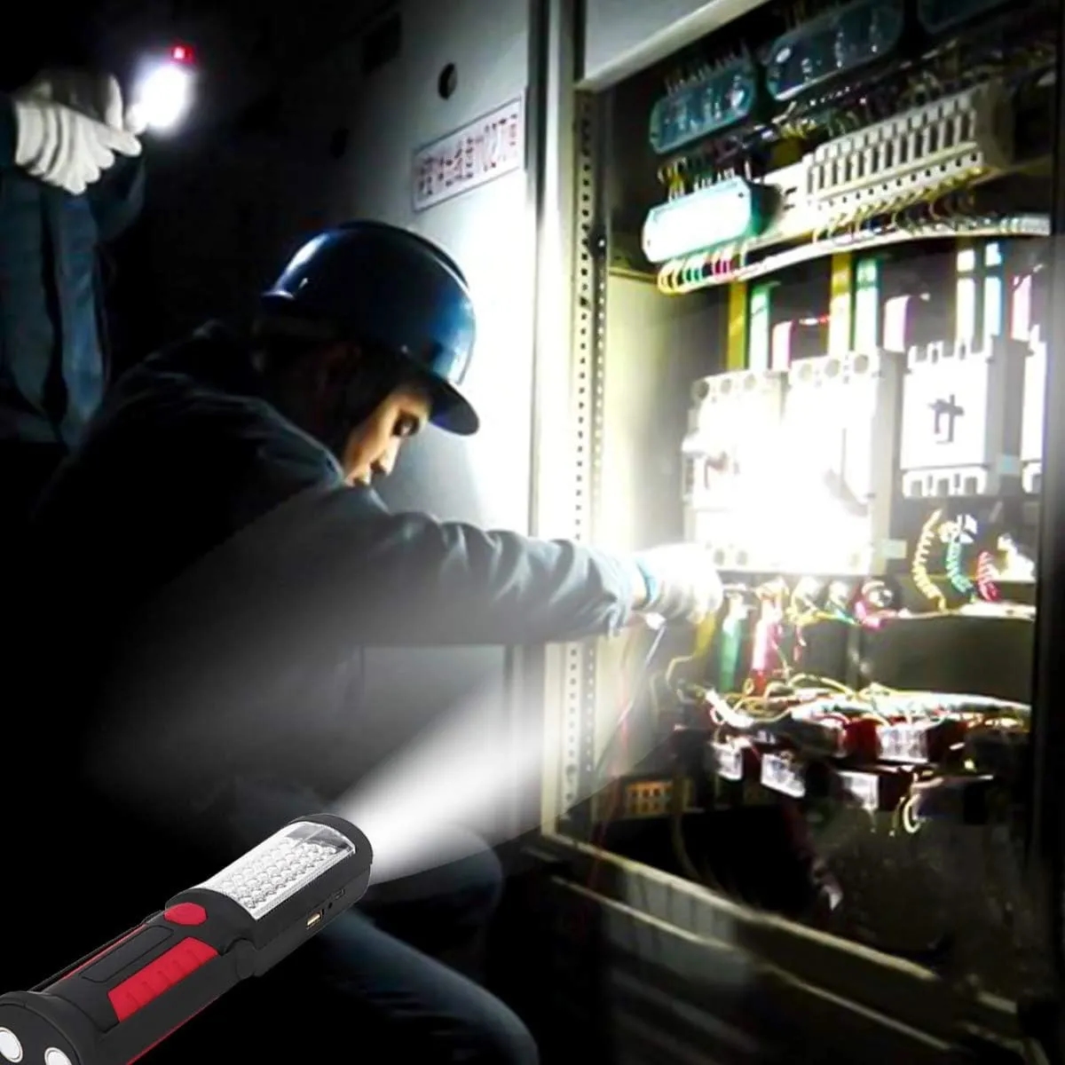 Rechargeable Magnetic Work Light with Hanging 6