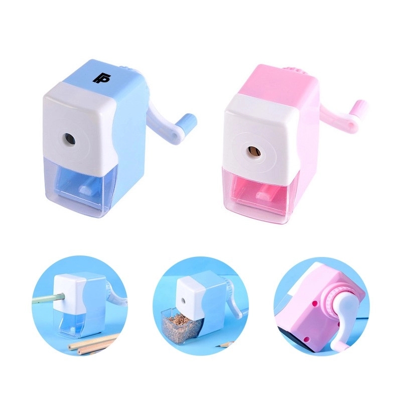 Hand-driven Pencil Sharpener with Lid 3