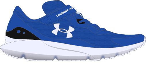 UA Surge 3 AC Boys' Pre-School Running Shoes 2