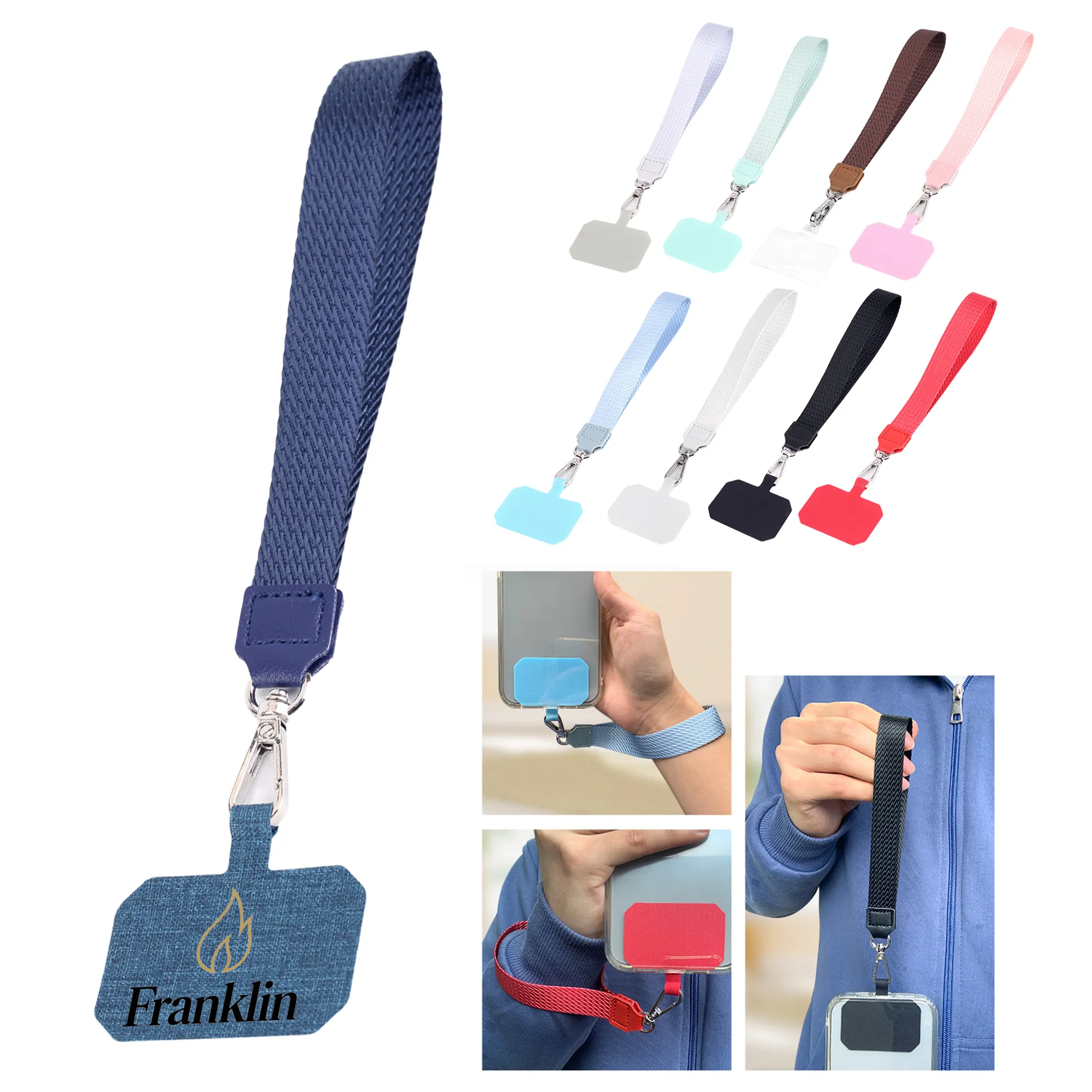 Nylon Wrist Strap Phone Holder 3