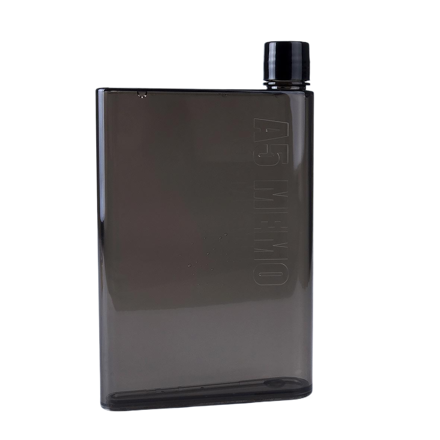 14oz Clear Plastic Square Water Bottle 9
