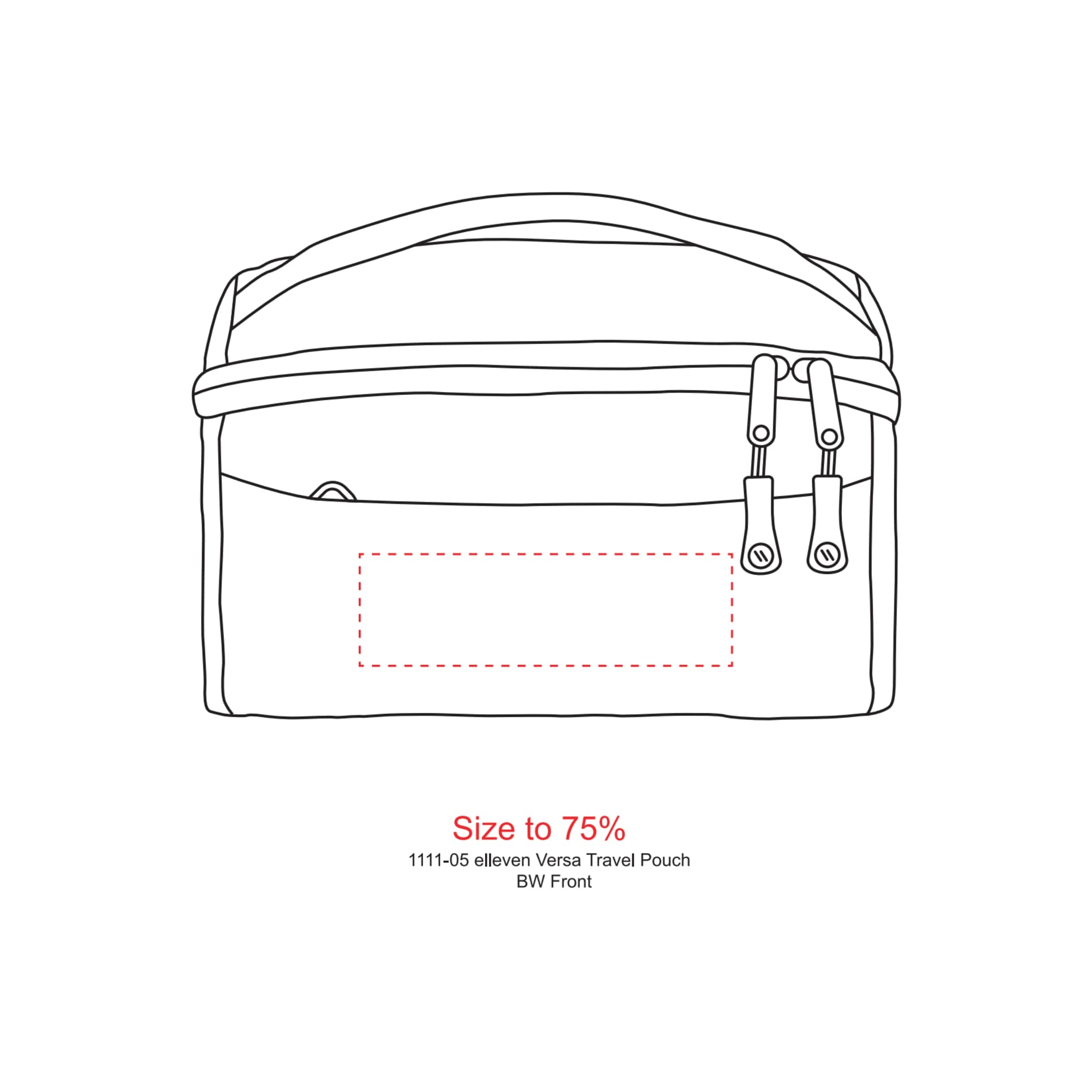 elleven™ Versa Travel Pouch 4