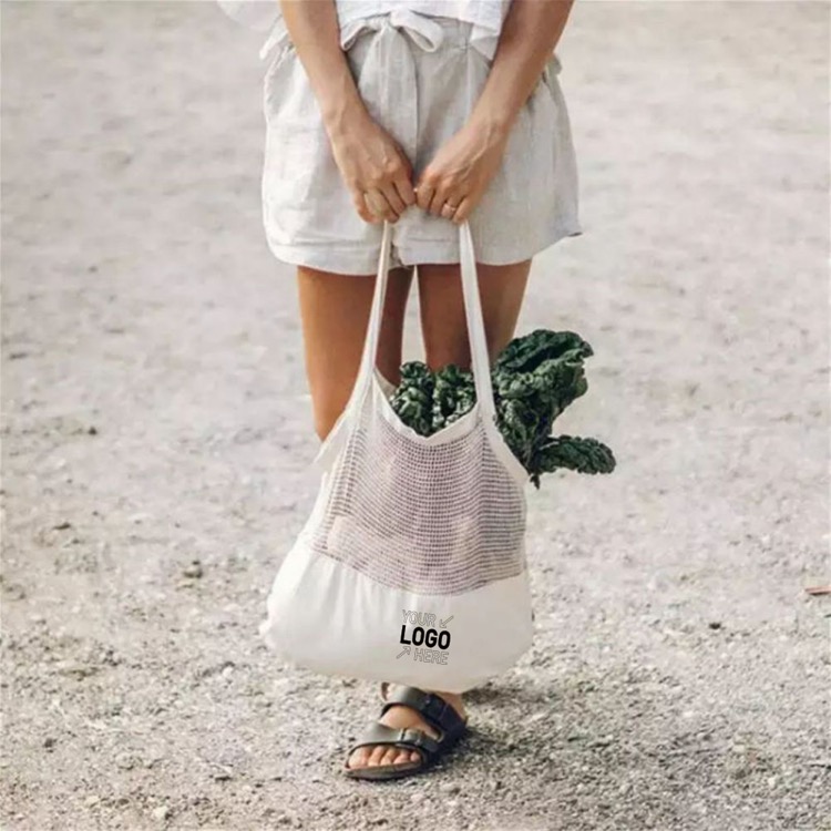Reusable Cotton Mesh Grocery Bags 3