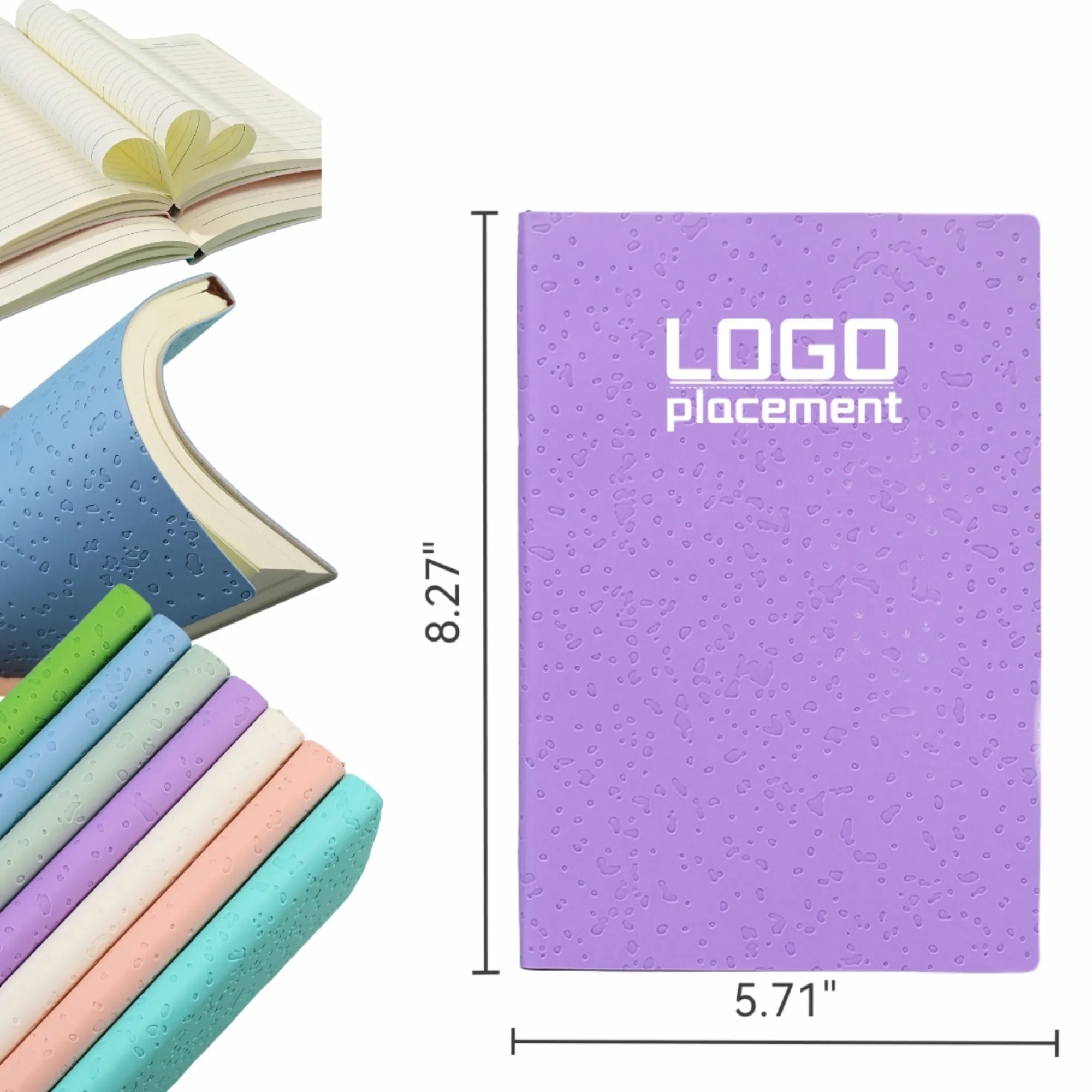 Creative Soft Leather Notebook, Custom Logo 3