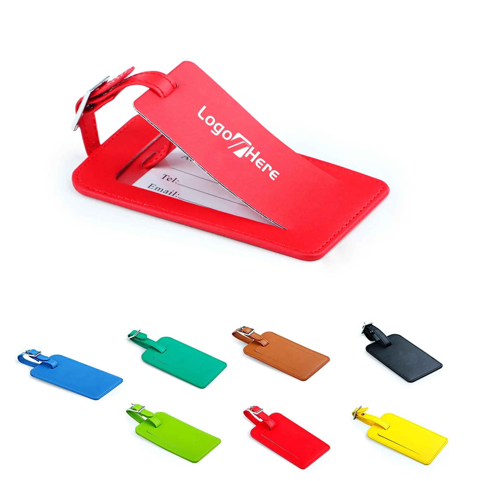 Leather Luggage Identification Tags 2