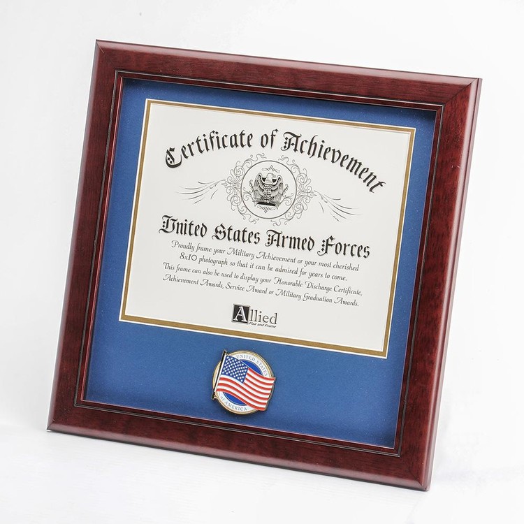 American Flag Medallion 8-Inch by 10-Inch Certificate Frame 2