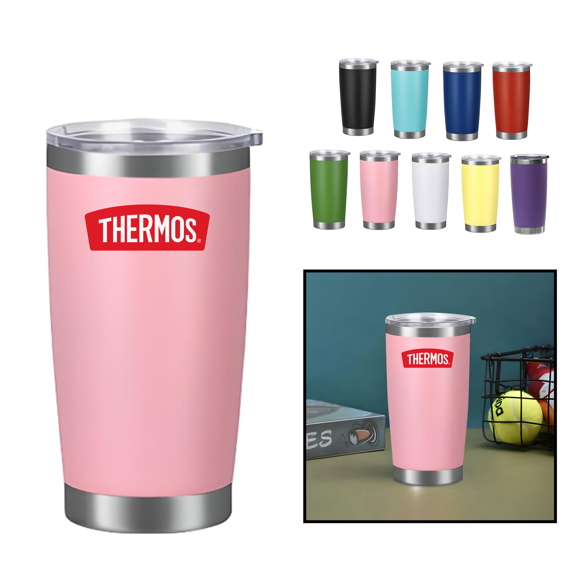 Odinson 20 Oz Tumbler Double Wall Vacuum insulated 10