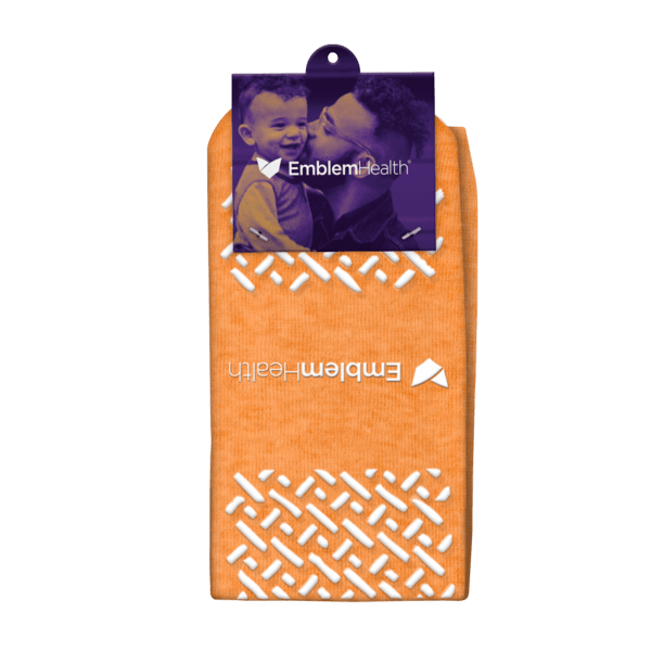 IMPORT Comfy-Fit Single Side Non-Slip Grip Socks 15