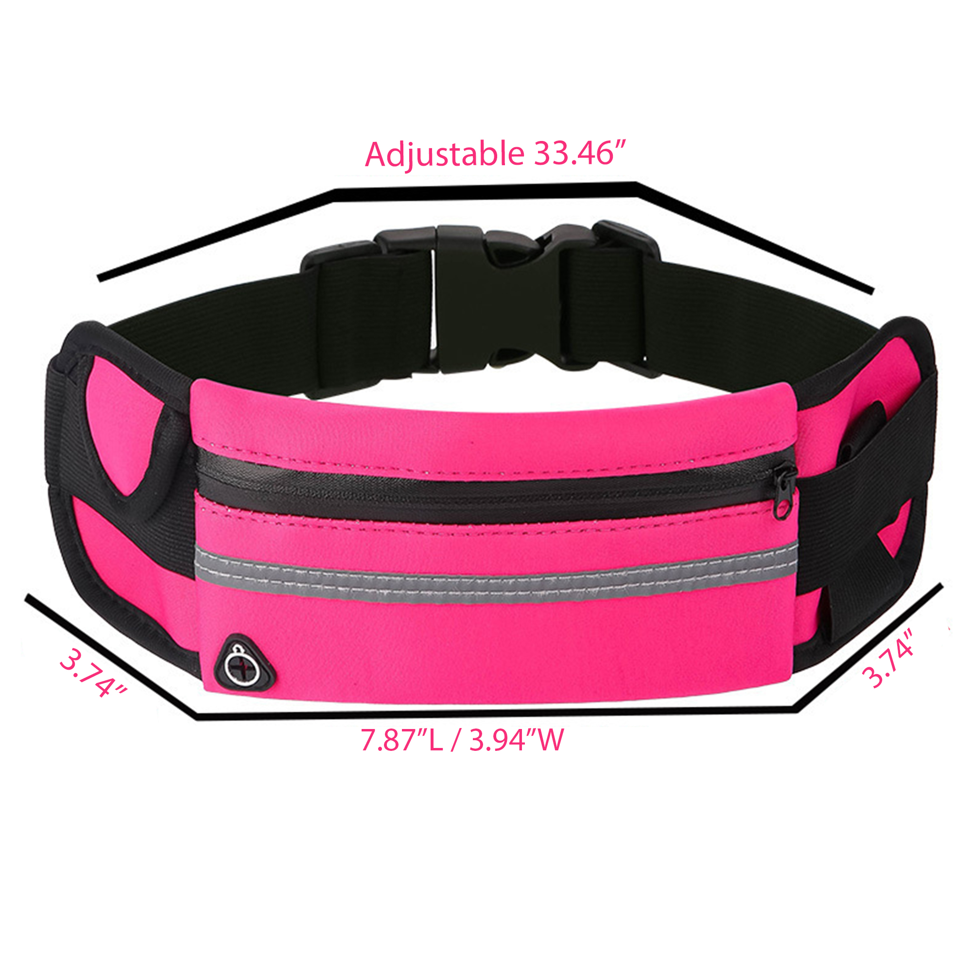 Ultra-Light Running Belt Bag Strip Waist Packs 5