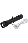 Channel LED / COB Rechargeable Flashlight 8