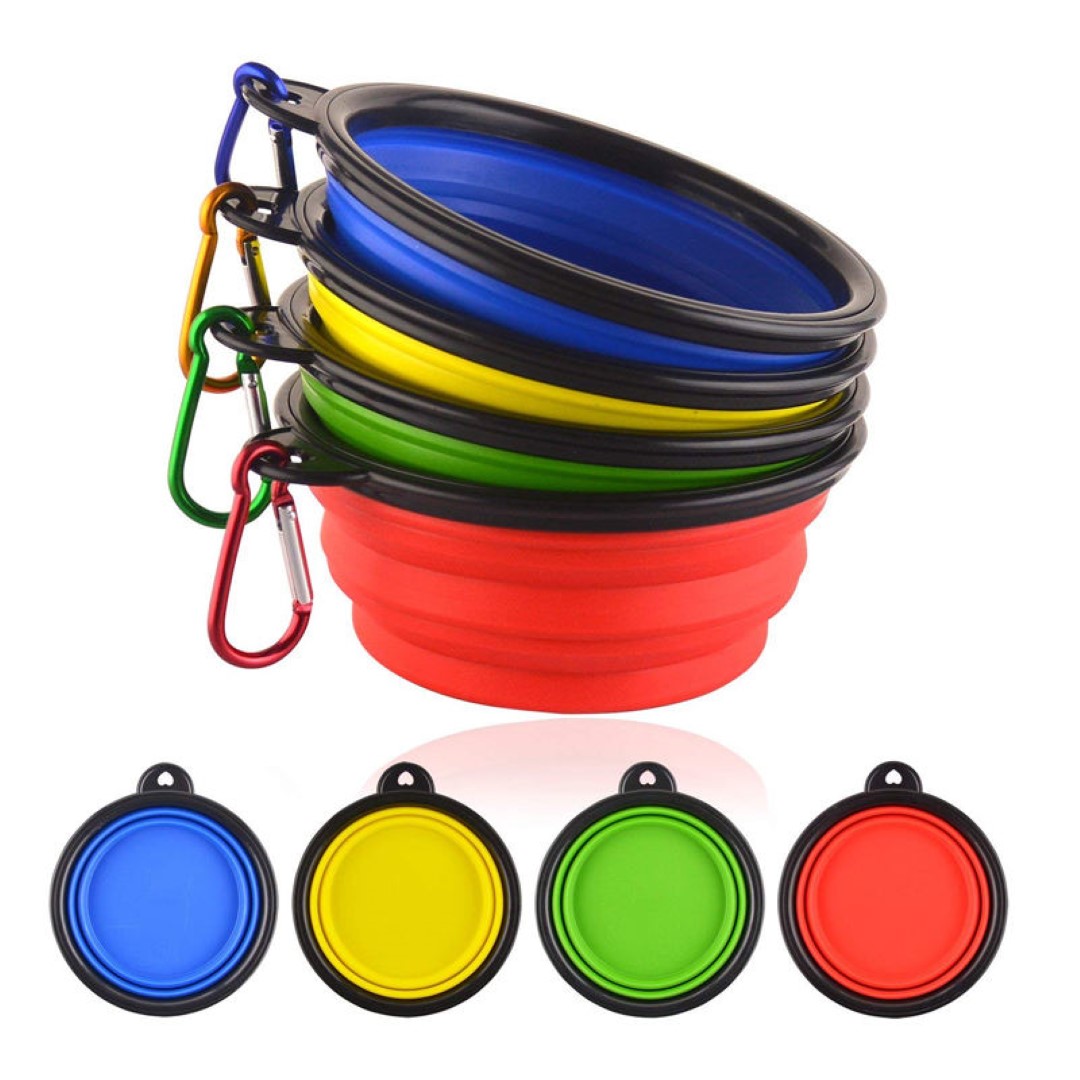 Collapsible Silicone Pet Bowl 1