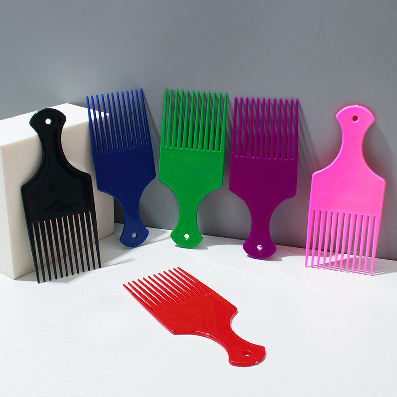Custom Plastic Hair Pick Combs 2