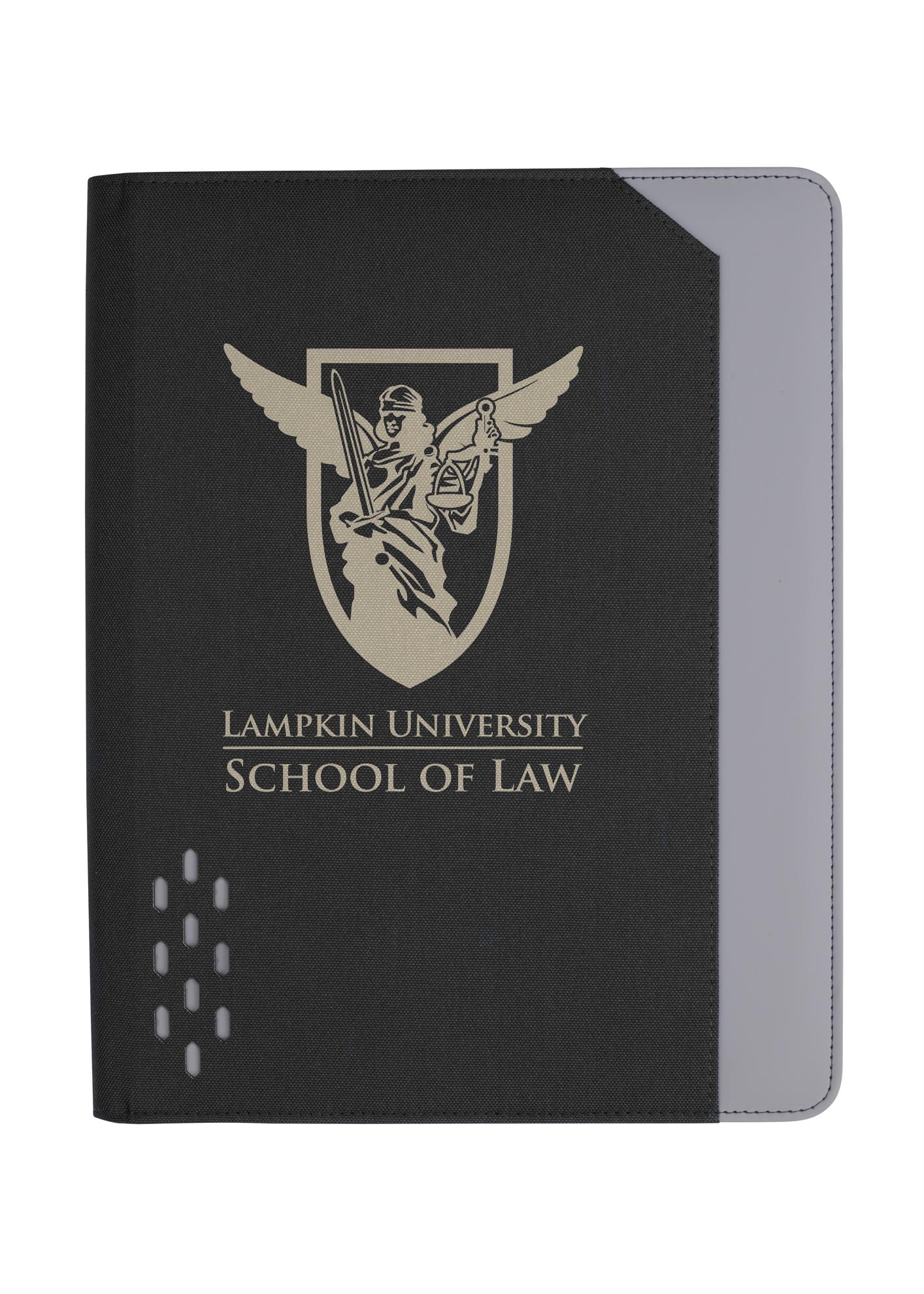 Souvenir® Armor Zippered Padfolio with Armor Pen 15