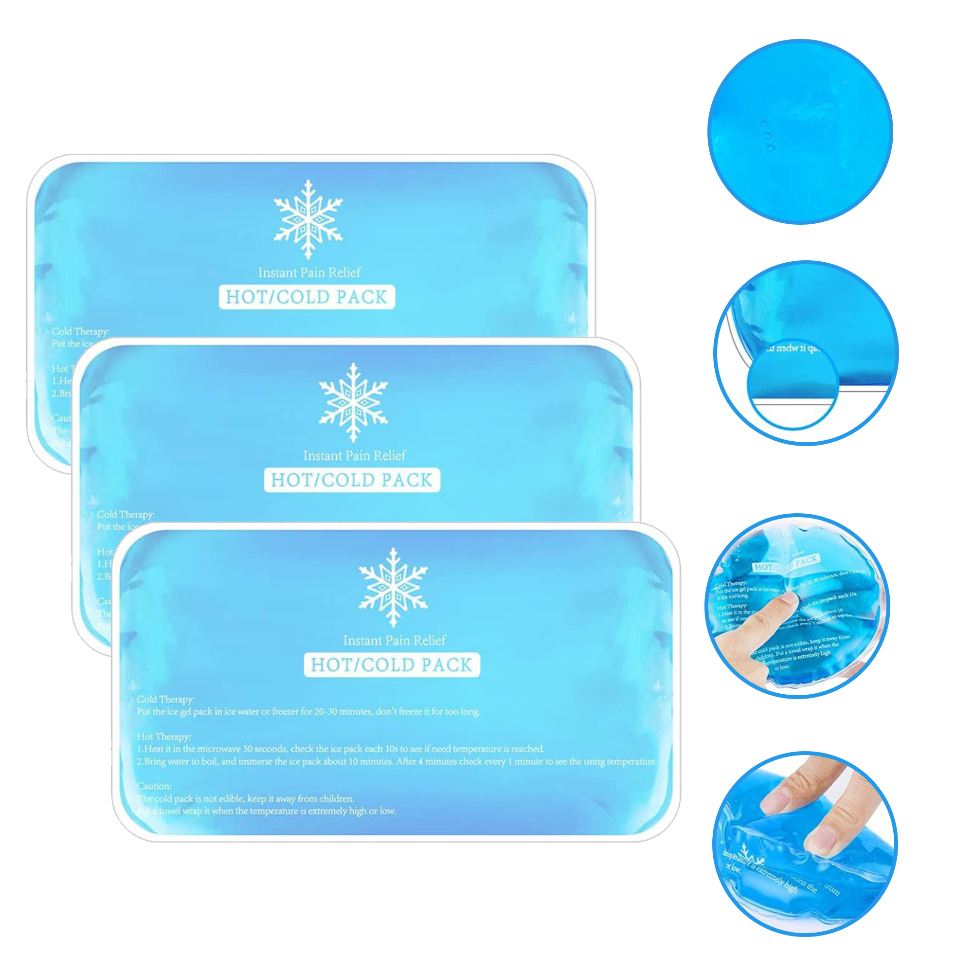 Square Cold Gel Packs 3