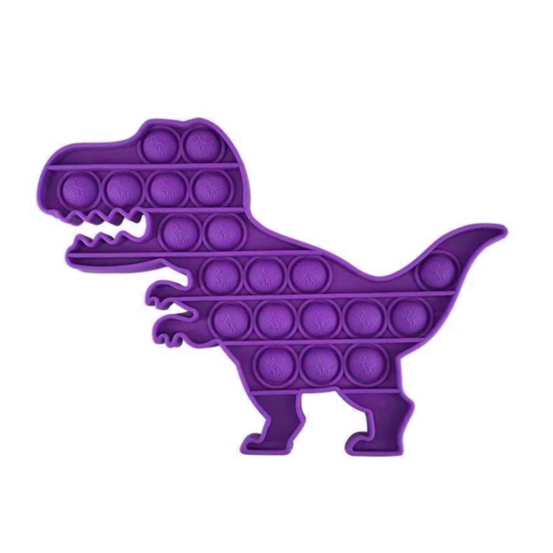 Dinosaur Shaped Silicone Push Pop Bubble Toy 4