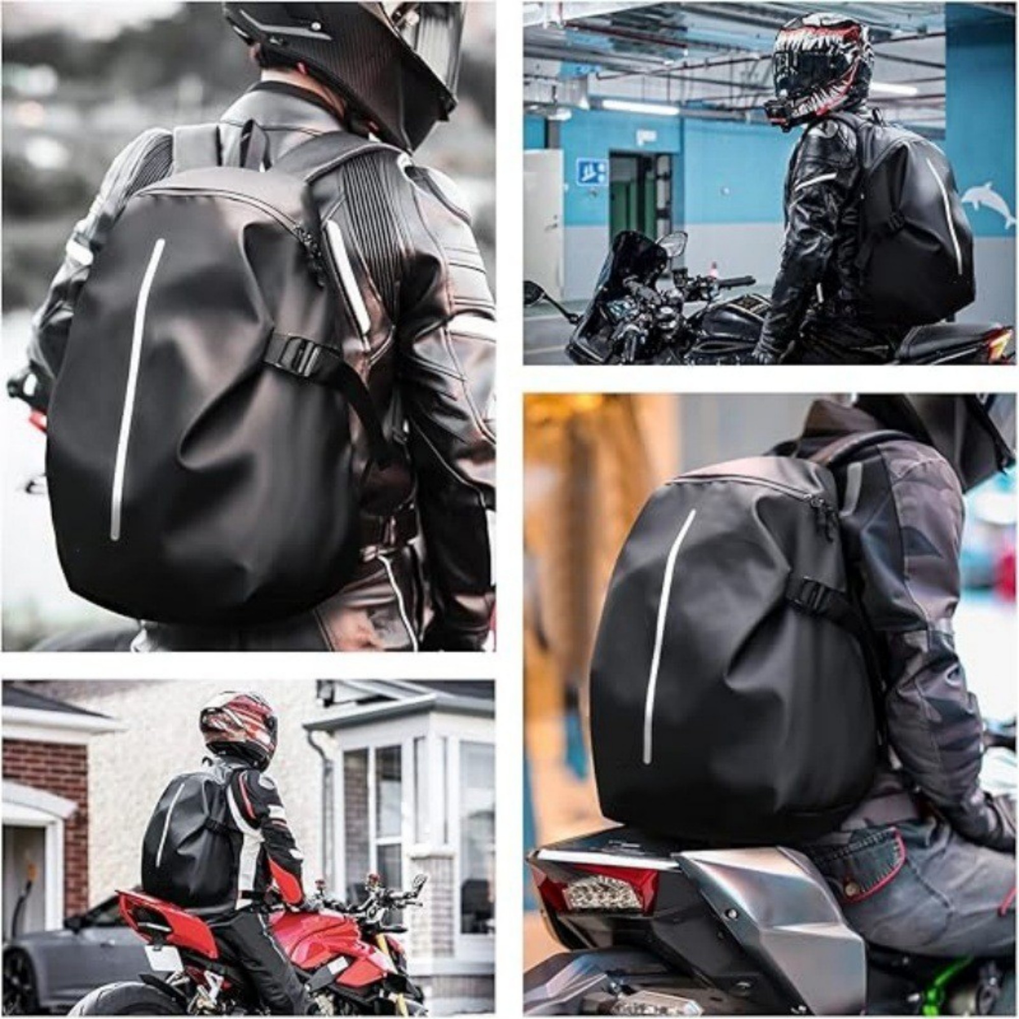 Waterproof Motorcycle Backpack 2