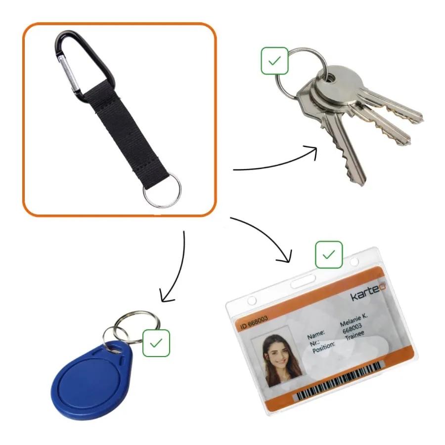 3/4" Carabiner Pocket Lanyard 5
