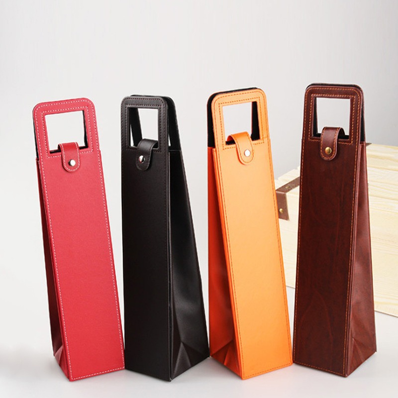 Pu Leather Wine Bags 1