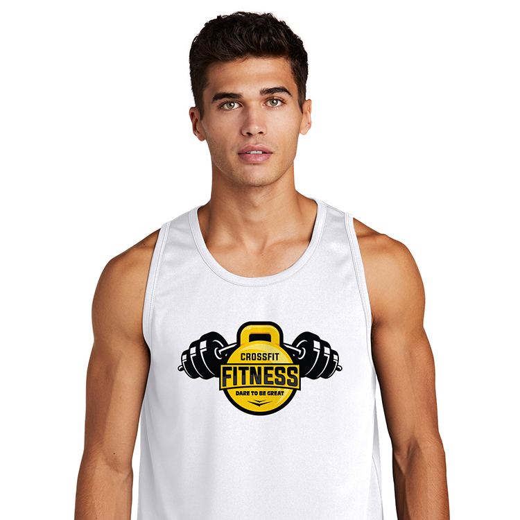 Spot Sub on Men's Athletic Tank Top 13