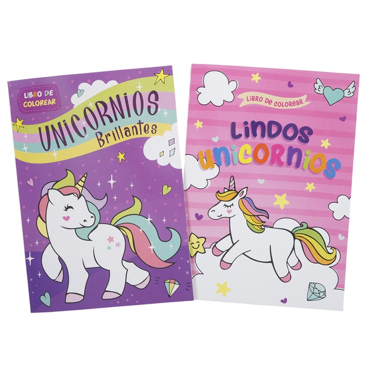 Spanish Coloring Books - Unicorn Titles